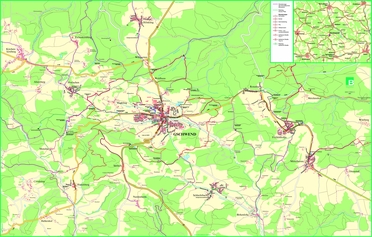 Wege in der Gemeinde Gschwend